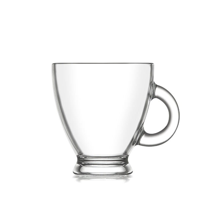 Tasse à expresso Roma 9,5 cl x6 -  10.00 cl Transparent / Cristal  Verre Lav 6.40x6.40 cm