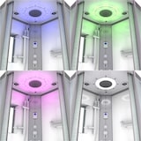 thumbnail of Duschkabine Komplettdusche Fertigdusche Dusche D46-10M1 90x90 cm ohne 2K Scheiben Versiegelung