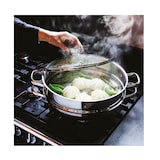 thumbnail of BAUMALU wok & wok vapeur 2 en 1 32cm en inox 343832