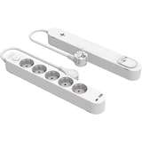 thumbnail of Regleta Enchufes 5 Tomas de Silver Electronics  con Puerto USB-A y USB-C, 3A, Cable 1,5 m, Protección IK01 Impactos y IP20 sobretensiones