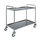 thumbnail of Carrello servizio 2 piani albergo inox 100 kg cm 110x60x94 RS0313