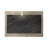 thumbnail of Uitschuifbare tafel van 160 cm tot 240 cm modern keramisch blad op gehard glas Portoro