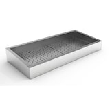 thumbnail of Combisteel crushed ice inbouwcontainer met helling en wateraansluiting