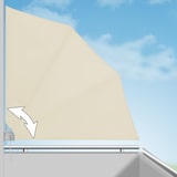 thumbnail of DETEX® Balkonfächer klappbar mit Wandhalterung