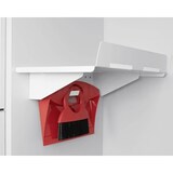 thumbnail of Hailo Universalablage 3271811 dunkelgrau mit Kehrset rot