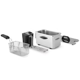 thumbnail of Orbegozo freidora profesional FDR 25, 2,5 L, termostato regulable, indicador luminoso, asa de tacto frío, recogecables, acero inoxidable, 2000 W