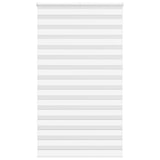thumbnail of vidaXL Doppelrollo Weiß 125x230 cm Stoffbreite 120,9 cm Polyester