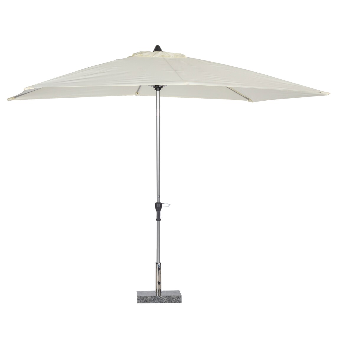 acamp acapole 200cm x 300cm Marktschirm market parasol, weiß