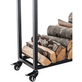 thumbnail of Kaminholzständer Hetta schwarz/25x60x100 cm