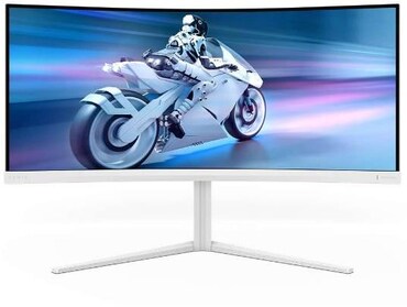 Monitor de 23 a 36 pulgadas PHILIPS EVNIA 34 CURV WQHD 180HZ VA HDR USB ...