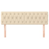 thumbnail of vidaXL Kopfteile 2 Stk. Creme 80x7x78/88 cm Stoff