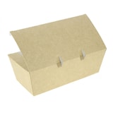 thumbnail of 600 unidades. Embalagens de papelão kraft para cachorros-quentes e waffles Ref EG0004K