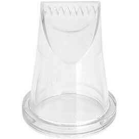 Matfer Satz BU8 mit 2 Cremerollen-Spritztüllen aus Copolyester für Weihnachtskuchen, 8, gezackt 2.1 mm (167152)