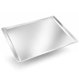 thumbnail of Bandeja de alumínio embutida WORLDMAI lisa 435x315 mm para padaria, pastelaria e hotelaria.