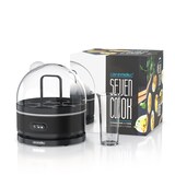 thumbnail of Arendo Eierkocher Edelstahl, 400 W, Warmhaltefunktion, Härtegrad einstellbar, für 7 Eier