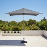 thumbnail of Guarda-sol Quadrado 250x250 cm Alumínio e Tecido Antracite 180g