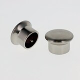 thumbnail of Lot 2 Embouts Chapeau pour tringles à rideaux de Diam. 20mm en Nickel Mat - Boulet