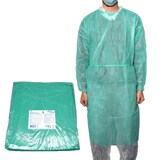 thumbnail of MaiMed Coat Protect  | 100 Schutzkittel | grün | Vlies | 120 x 140 cm