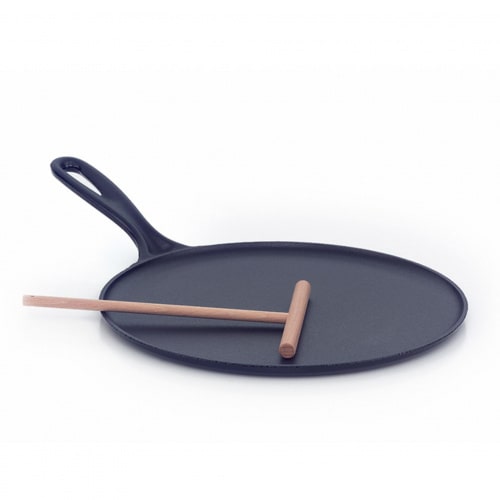 Le Creuset Crêpespfanne Schwarz 27 cm