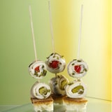 thumbnail of PAPSTAR 500 Fingerfood - Picker "pure" 15 cm gedrechselt