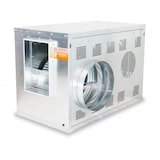 thumbnail of CAEXVEN Unidad de Ventilación 400ºC/2h TRIFASICO a transmisión - simple aspiración - Entrada DERECHA - Salida VERTICAL (12/6, Potencia: 2 CV)