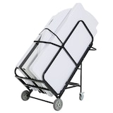 thumbnail of METRO PROFESSIONAL Carro de transporte, acero, 90 x 141 x 148 cm, 220 kg, negro