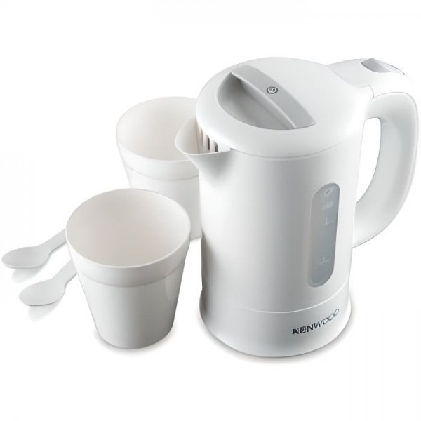 Bouilloire Electrique KENWOOD JKP250  de voyage Discovery - Blanc et gris usage non-intensif Kenwood