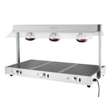 thumbnail of Buffalo Calentador de alimentos con rejilla 3x GN 1/1