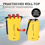 thumbnail of Where Tomorrow PVC dry bag - Style 02 - 10L - gelb