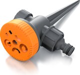thumbnail of Brandson 1x Rasensprenger 5 Fach Rasensprinkler, Flächenregner Garten Sprinkler, Kreis Halbkreis Viertelkreis Fächer beidseitig Strahl, Wählscheibe