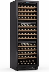 thumbnail of Klarstein Vinovilla Trio Weinkühlschrank | 144 Flaschen | 3 Zonen | 38 dB | 12 Regale | Kompressor | 413 Liter Schwarz