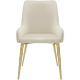 thumbnail of tectake Eetkamerstoel Avane, fluweeloptiek, draagkracht 120 kg - beige, Set van 6 - 405501