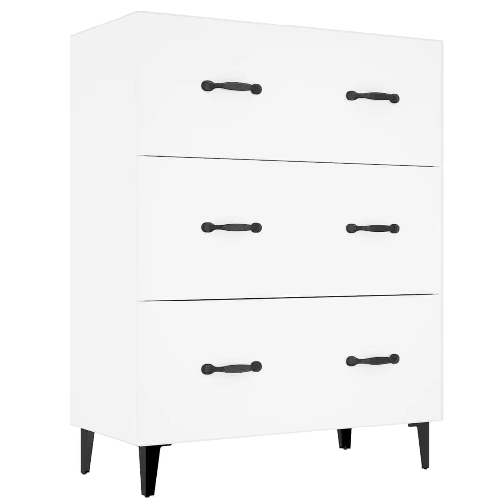 Helloshop26 - Buffet Sideboard Kommode Kleiderschrank Aufbewahrungsmöbel Organizer für Küche Wohnzimmer Lounge 69,5 x 34 x 90 cm 02_0030468