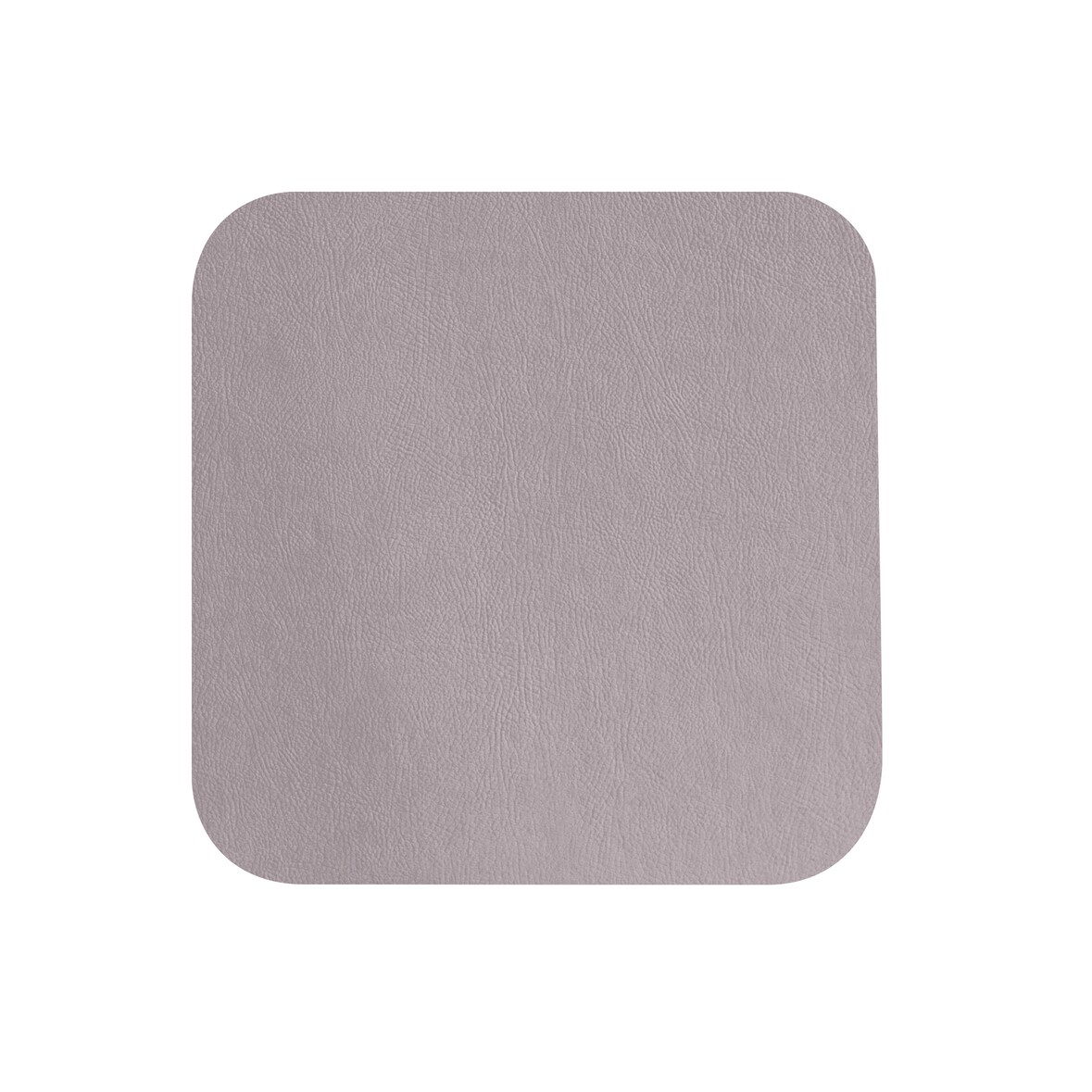 Stil Casa, set van 12 onderzetters, polyurethaan, 10x10 cm, roze.