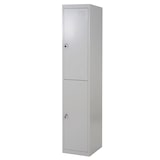 thumbnail of Locker HWC-G88, locker safe locker, metaal 185x38x45cm grijs