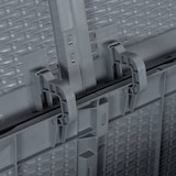 thumbnail of Helloshop26 - Caixa de armazenamento para jardim rattan PP 180 litros cinza 02_0013090