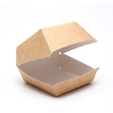 thumbnail of MAKRO Professional Envase de cartón kraft para hamburguesa 13x13x7,5 cms - Caja de 600 uds