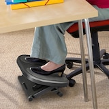 thumbnail of HOMCOM Pie Resto Altura Ajustable Masaje Alta Seguridad Negro