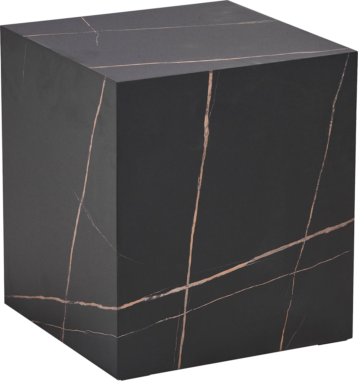 Helloshop26 - Außergewöhnlicher und zeitloser Designer-Beistelltisch 45 x 40 x 40 cm schwarz 03_0010906