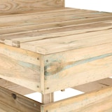 thumbnail of vidaXL Garten-Mittelsofa aus Paletten Kiefernholz Imprägniert
