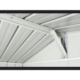 thumbnail of Box giardino attrezzi garage in lamiera di Acciaio Zincata 360x430m x h2.10m - 185KG - 15,48mq - LEGNO