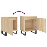 thumbnail of Tables de chevet 2pcs chêne sonoma 40x30x50cm bois d'ingénierie – Modèle Azur