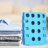 thumbnail of Relaxdays Faltbrett 4. Generation, Zusammenleghilfe, platzsparend, Wäschefalter für T Shirts, Hemden, flexibel, pink