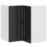 thumbnail of vidaXL Küchen-Eckhängeschrank Porto Schwarz Holzwerkstoff