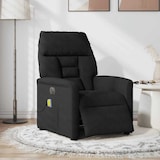 thumbnail of vidaXL Massagesessel Elektrisch Schwarz Mikrofasergewebe