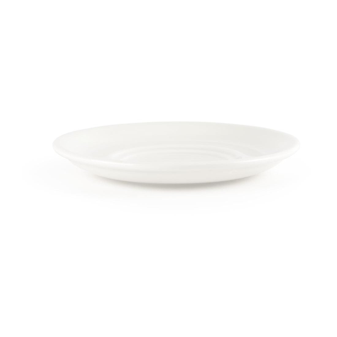 24 x Suppen-Untertasse 15cm WHITE