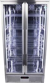 thumbnail of Großer Umluft Gewerbekühlschrank - Edelstahl - power LED - GCGD500