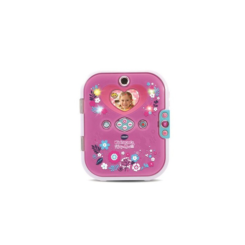 Journal Intime électronique Vtech Kidisecrets Selfie Music 2.0 Rose