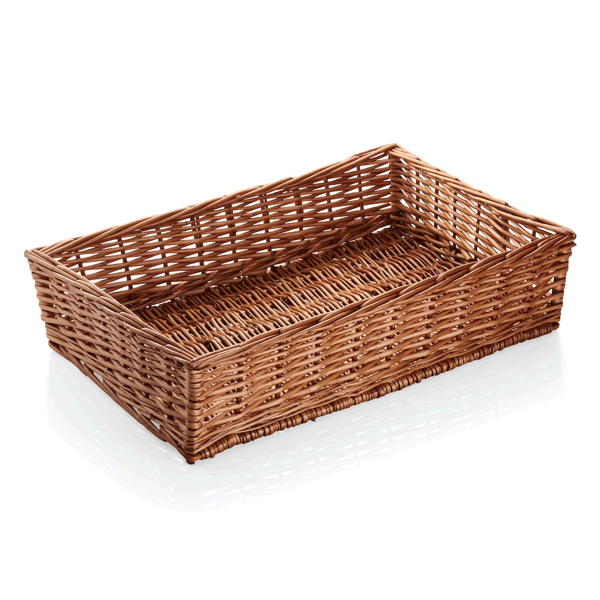 Panier à buffet 60 x 40 x 14 cm osier - Was Germany
