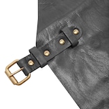 thumbnail of Served with Style - 78090 Black - Leren horecaschort (hoog)